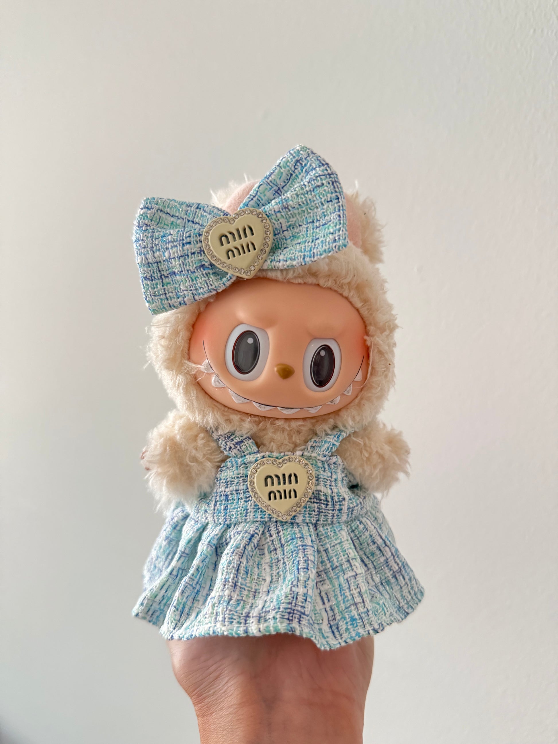 Miu Mi* Blue Dress Whole Set